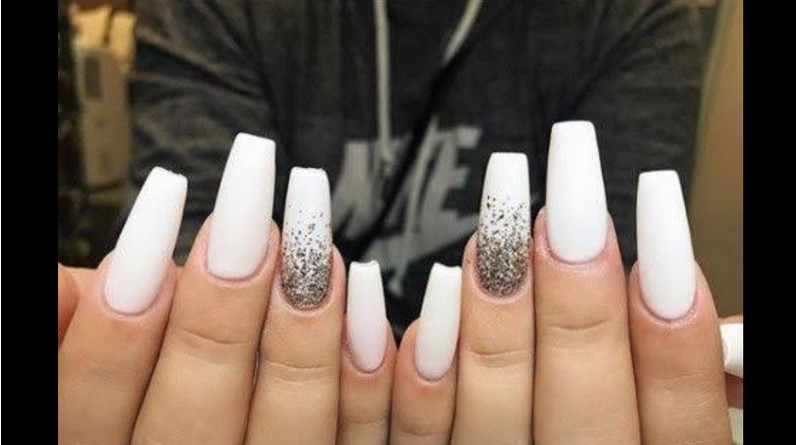 white nail designs