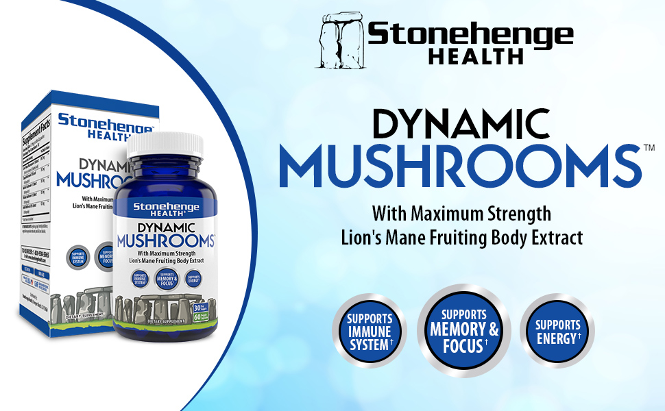 stonehenge health dynamic mushrooms